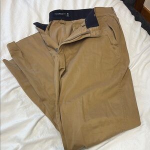 Abercrombie Mens Khaki Chinos (36W x 34L)